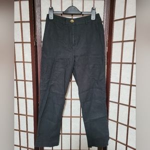 ASOS Black Cigarette Cropped Pant